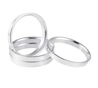4Pcs Car Hub Centric Rings Wheel Spacer Aluminum Alloy Center Ring 73.1-66.45 ..6 .1-67.1 .1-70.3 .1-72.6mm Aluminum Alloy Wheel Spacers(73.1-66.45mm)