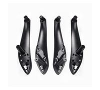 4Pcs Car Interior Asseccories Door Handle Inside Outer Cover Trim Compatible for BMW 3 4 Series F30 F31 F32 F33 F34 F35 F36 3GT 2012-2018(Black Inside 4Pcs)