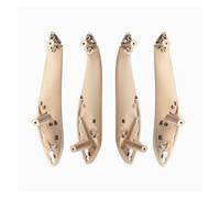 4Pcs Car Interior Asseccories Door Handle Inside Outer Cover Trim Compatible for BMW 3 4 Series F30 F31 F32 F33 F34 F35 F36 3GT 2012-2018(Beige Inside 4Pcs)