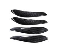 4Pcs Car Interior Asseccories Door Handle Inside Outer Cover Trim Compatible for BMW 3 4 Series F30 F31 F32 F33 F34 F35 F36 3GT 2012-2018(Carbon 4Pcs)