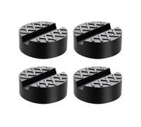 4PCS Car Jack Pad Slotted Trolley Jacking Rubber Blocks, Car Jack Pad for Vehicle Lifting Support for Pinch Weld Protection, Universal Floor Jack Rubber Pad Compatible with Axle Stands and Car Lifts