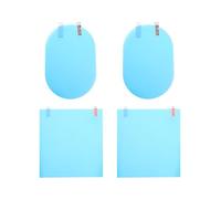 4pcs Car Mirror Waterproof Film PET Rearview Protector for Wet Weather | Easy Application, Dust Protection, Supports Truck Mirrors and Side Glass during Snowy Conditions or Foggy Weather