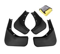 4Pcs Car Mud Flaps Compatible with Ford EcoBoost Kuga Escape 2013-2019 Splash Guard Black Plastic Tire Protector Mudguard Fender, No Drilling Required Mudflaps Accessories with Car Wash Towel