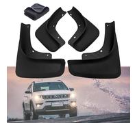4Pcs Car Mud Flaps Compatible with Jeep Compass 1.4T/2.4T 17-25 No Drill Splash Guard Heavy Duty PP Material Mud Guards Tire Protector Mudguard Fender Anti-Scratch Mudflaps with Wash Cloth(Size:2.4T)