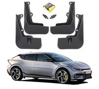 4Pcs Car Mud Flaps No Drill Splash Guards Mudflaps Mudguard Mudguard Fender Car Exterior Accessories Compatible with Kia EV6 GT-Line 2021 /EV6 2023 2024 / EV6 GT 2022 2023(Size:for EV6 GT-Line)
