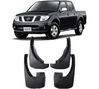 4Pcs Car Mudguard Mud Flaps for Nissan Navara 2005-2016, Custom Front and Rear Auto Mudflap Set Mud Flaps Kit Splash Guards Full
