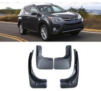 4Pcs Car Mudguard Mud Flaps for Toyota RAV4 RAV 4 XA40 40 2013-2018, Custom Front and Rear Auto Mudflap Set Mud Flaps Kit Splash Guards Full