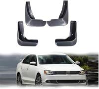 4Pcs Car Mudguard Mud Flaps for VW Jetta A6 5C6 Mk6 2011-2018, Custom Front and Rear Auto Mudflap Set Mud Flaps Kit Splash Guards Full