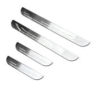 4Pcs Car Outer Door Sill Kick Plates Protector for isuzu d max 4x4 d-max dmax 2011-2015, Stainless Steel Scuff Guard Threshold Welcome Pedal Strip Cover,Styling Decoration,Silver