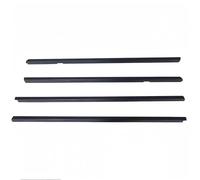 4pcs Car Outer Window Rubber Weatherstrip for Insight 2010-2014 Waterproof Pressure Strip Sealing Belt Moulding Trim Strip Weather Stripping