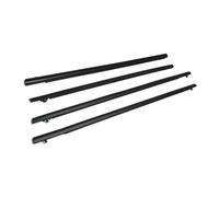 4PCS Car Outer Window Rubber Weatherstrip Waterproof Strip Sealing Belt Moulding Trim for FIT for Jazz GEN2 2009-2014