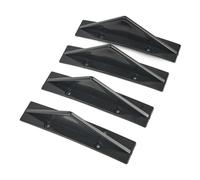 4pcs Car Rear Bumper Lip Diffuser Splitter Spoiler Scratch Protector Fin Trim Caps Universal Exterior Accessory For 300
