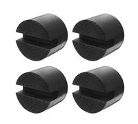 4pcs Car Rubber Jacking Point Pad Suitable For Provide Stability And Protective Ensures Safe Lifting At Jacking Point Car Maintenance Pad