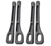 4pcs Car Seat Gap Filler Organizer/Car Seat Gap Side Seam Plug Strip with 2 Grooves Auto Interior Decoration