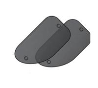 4PCS Car Side Window Cling Cover Visor Shield Screen Hot Sunshade Block For Kids Sunshade Windscreen Protection Set(2PC slanted windshid)