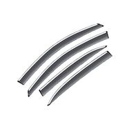 4pcs Car Side Window Visors Deflectors For City 5 For Ballade V Gm2 3 2009~2013 2010 Rain Eyebrow Guards Sun Visor Door Sun Visors