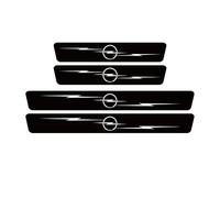 4PCS Car Sill Protectors Strips for Opel Insignia B Grand Sport Tourer Wagon 2017 2018 2019-2022, Welcome Pedal Guard Self-Adhesive Car Door Sill Protector Carbon Fiber Threshold Scuff Cover