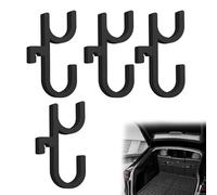 4PCS Car Umbrella Hook Universal Car Boot Umbrella Holder No Drilling Auto Trunk Umbrella Hooks Storage Organizer for Car Seat, Stroller, Wheelchair, Wheelchair, Golf Bag