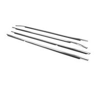 4PCS Car Weather Strip Moulding Trims Door Belts Front&Rear Left Right Set for Toyota for Camry 2012 2013 2014