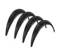 4pcs Car Wheel Arch Fender Flares Mud Splash Guard Wheel Eyebrow Extra Wide Body Kit For Mustang GT GTS 1964-2021