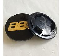 4Pcs Car Wheel Center Caps, for BBS 09.24.030 70mm Car Hub Centre Caps Waterproof Wear Resistant Replacement Center Wheel Hub Caps Badge Emblem Styling Accessories,B