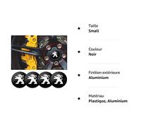 4pcs Car Wheel Center Cover Sticker Hub Caps Hub Caps Badge Emblem Covers Stickers for Peugeots 107 108 206 207 308 307 508 2008 3008.56mm