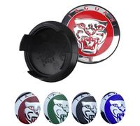 4PCS Car Wheel Center Hub Caps Badge Emblem Decal Wheel Cover, 58mm Black Hub Caps Wheel Trims, For XEL F-TYPE XF XJL XK XE XJ XJS