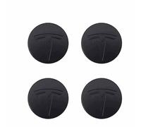 4pcs Car Wheel Hub Center Stickers for Model 3 Y S X, 56MM, ABS Wheel Hubcap Waterproof Sticker Styling Accessories