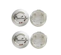 4PCS Car Wheel Hub Centre Caps for Opel Adam Antara Astra J K L Combo Corsa D E F Crossland X 54MM, Waterproof Wheel Center Disc Covers Replacement Auto Logo Hubcap,Silver