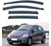 4pcs Car Wind Deflectors for Benz A-Class W169 2004-2012, Side Window Sun Rain Guard Driving Comfort with Window Visors