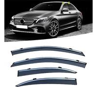 4pcs Car Wind Deflectors for Benz C Class W204 2007-2014, Side Window Sun Rain Guard Driving Comfort with Window Visors