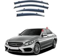 4pcs Car Wind Deflectors for Benz C Class W205 2015-2021, Side Window Sun Rain Guard Driving Comfort with Window Visors