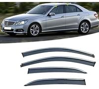 4Pcs Car Wind Deflectors for Benz E Class W212 2010-2016, Car Windows Visor Rain Guards, Window Deflectors Wind Reflectors Rain Guards