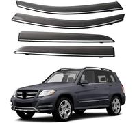 4pcs Car Wind Deflectors for Benz GLK 2008-2015, Side Window Sun Rain Guard Driving Comfort with Window Visors