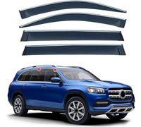 4pcs Car Wind Deflectors for Benz GLS Class X167 2020 2021 2022 2023, Side Window Sun Rain Guard Driving Comfort with Window Visors