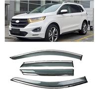 4Pcs Car Wind Deflectors for Ford Edge 2015-2018, Deflectors Car Windows Visor Rain Guards, Window Deflectors Wind Reflectors Rain Guards
