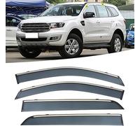 4pcs Car Wind Deflectors for Ford Everest 2016-2021, Side Window Sun Rain Guard Driving Comfort with Window Visors