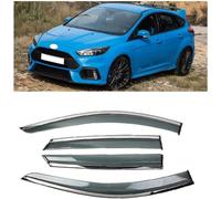 4pcs Car Wind Deflectors for Ford Focus 2016, Side Window Sun Rain Guard Driving Comfort with Window Visors