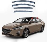 4pcs Car Wind Deflectors for Ford Focus C159 2019-2022, Side Window Sun Rain Guard Driving Comfort with Window Visors