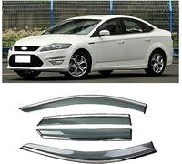 4pcs Car Wind Deflectors for Ford Mondeo CHIA-X 2011-2012, Side Window Sun Rain Guard Driving Comfort with Window Visors