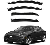 4pcs Car Wind Deflectors for Hyundai Sonata MK8-DN8 2020 2021 2022 2023, Side Window Sun Rain Guard Driving Comfort with Window Visors