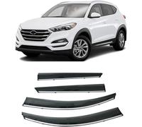 4pcs Car Wind Deflectors for Hyundai Tucson 2015-2020, Side Window Sun Rain Guard Driving Comfort with Window Visors