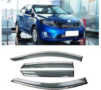 4pcs Car Wind Deflectors for KIA K2 2011-2012, Side Window Sun Rain Guard Driving Comfort with Window Visors