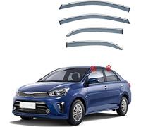 4pcs Car Wind Deflectors for KIA Sephia Pegas Soluto 2017, Side Window Sun Rain Guard Driving Comfort with Window Visors