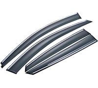4Pcs Car Wind Deflectors for Mercedes Benz B180 200 220 260 2012-2017, Wind Rain Sun Smoke Guard Deflectors Side Window Visor Sun Rain Guard Shade