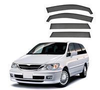 4PCS Car Wind Deflectors for Nissan Presage MK1-U30 1998-2002 -Side Window Rain Guards,Sunshade Visors,Noise Reduction,Weather Protection,Easy Snap-On Installation