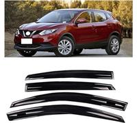 4pcs Car Wind Deflectors for Nissan Qashqai 2016-2017, Side Window Sun Rain Guard Driving Comfort with Window Visors