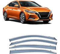 4pcs Car Wind Deflectors for Nissan Sylphy MK4-B18 2020 2021 2022 2023, Side Window Sun Rain Guard Driving Comfort with Window Visors