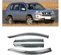 4pcs Car Wind Deflectors for Nissan X-Trail L 2008, Side Window Sun Rain Guard Driving Comfort with Window Visors