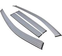 4Pcs Car Wind Deflectors for Skoda Superb 2013-2015, Wind Rain Sun Smoke Guard Deflectors Side Window Visor Sun Rain Guard Shade